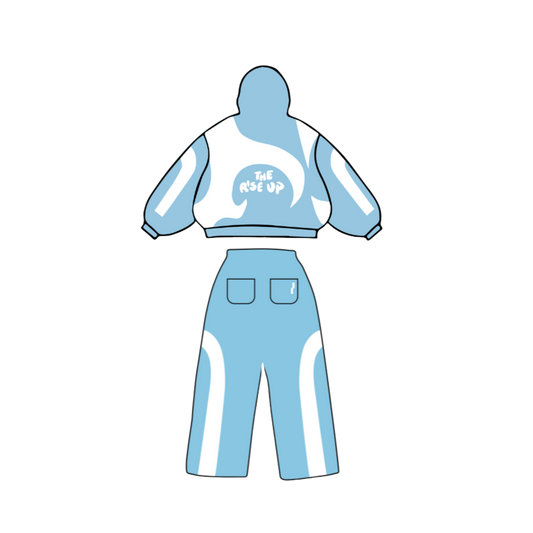 TRIAL & ERROR BABY BLUE TRACKSUIT